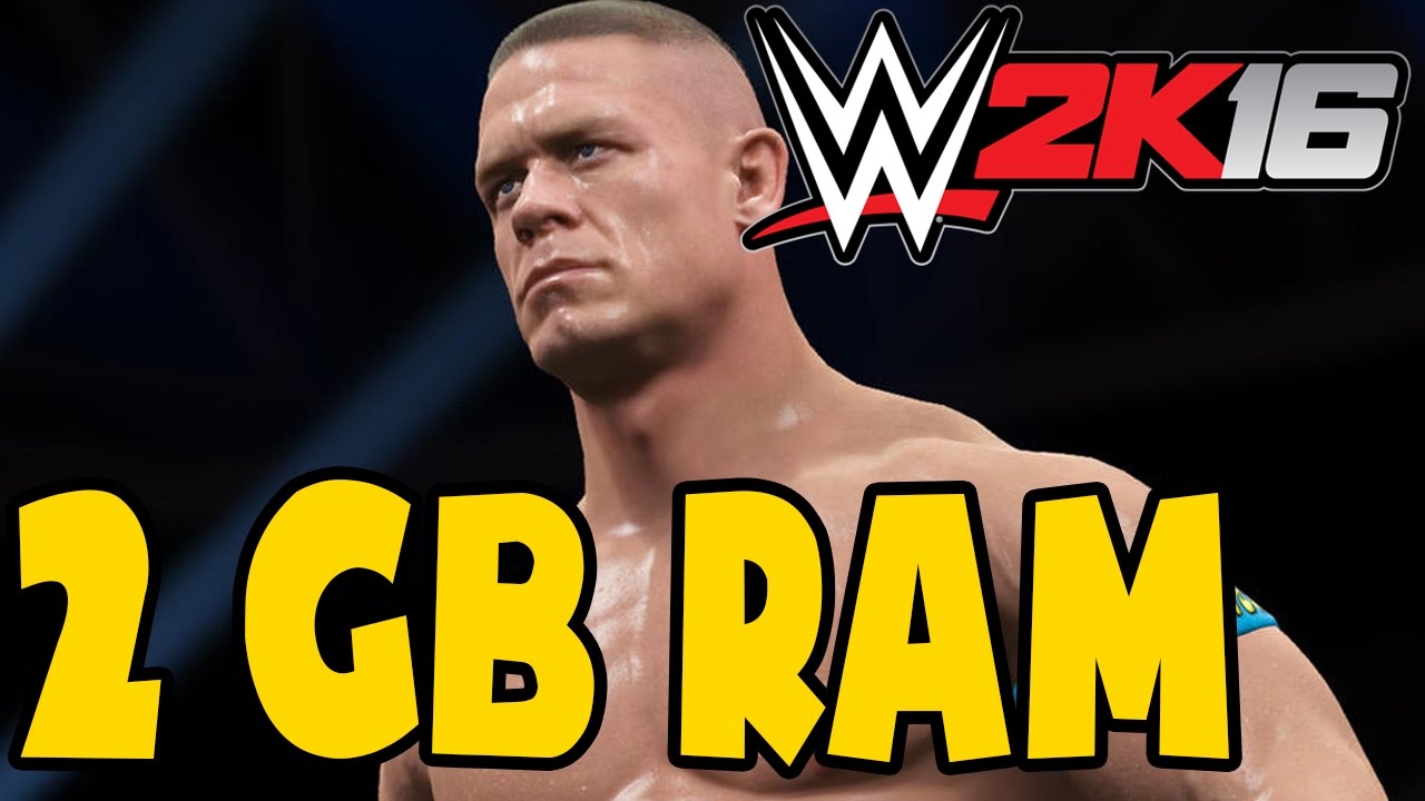 WWE 2K16 on 2GB RAM [Low End PC] Gameplay Tested YouTube