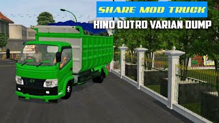 SHARE MOD TRUCK HINO DUTRO VARIAN DUMP