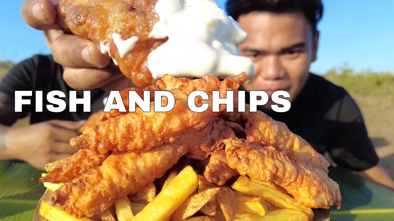OUTDOOR COOKING FISH AND CHIPS YouTube