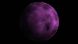 4K HD Background. Purple Planet. Rotating Sphere. Purple Globe Overlay. Rotating Globe Overlay.