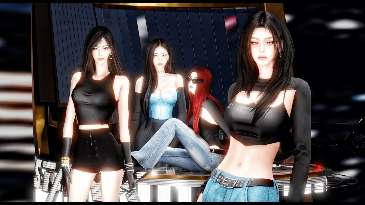 NewYearGirl(Unit IV) 'DRAMA' Official MV  Sims 4 Cover Aespa
