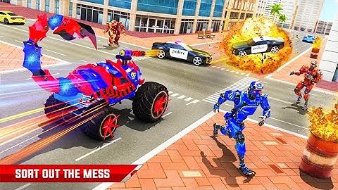 Scorpion Robot Monster Truck Transform Robot Games Centaurus Games Gameplay