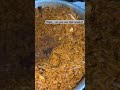 Smoky Party Jollof Rice on Fire 🔥🍚. #cooking #subscribe #partyjollof