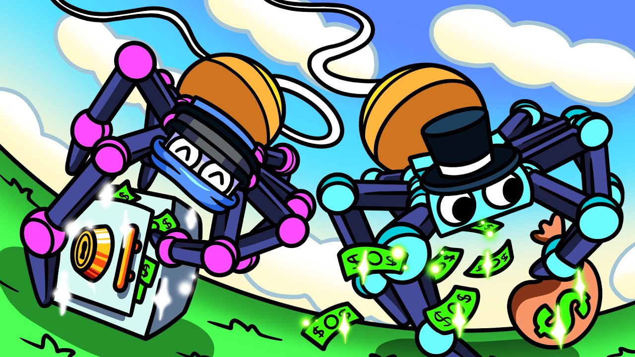 We Break into a Safe and Get Rich as Dumb Spiders in A Webbing Journey!