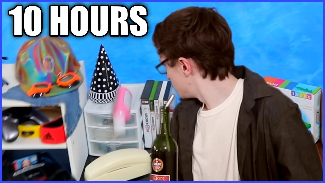 10 HOURS of Scott The Woz his desk falling over - Scott The Woz - YouTube
