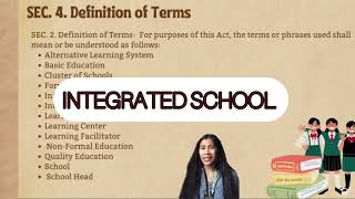 Republic Act No. 9155 The Governance of Basic Education Act of 2001