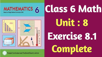 Class 6 Math Unit 8 Exercise 8.1 Complete | Class 6 Chapter 8 Surface Area and Volume Exercise 8.1