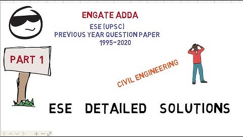 ESE Previous year Questions (1995-2020) Part 1, Strength of Material, Chapter 1