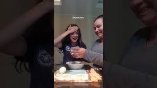 Egg cracking prank