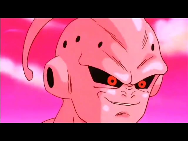 Kid Buu goes to heaven to kill fighters
