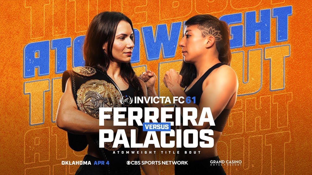 Invicta FC 61 on Friday, April 4 at 8 p.m. ET LIVE in Canada on Fight Network!