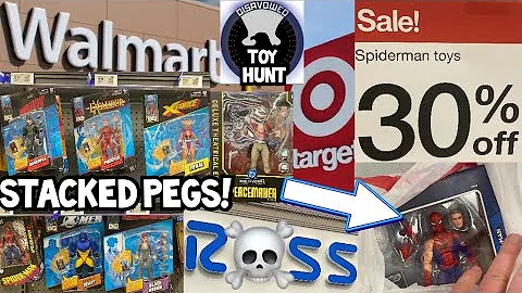 TOY HUNTING - IS ROSS DEAD? - NEW SALE MARVEL LEGENDS - GI JOE CLASSIFIED NECA ACTION FIGURES EPS468