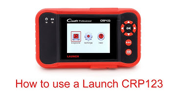 How to use a Launch CRP123