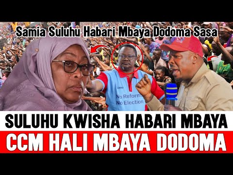 Taarifa Mbaya Kwa Samia Suluhu CHADEMA Yamaliza CCM Yavuruga Kampeni Ya Rais Kwa Shutuma Hii Nzito