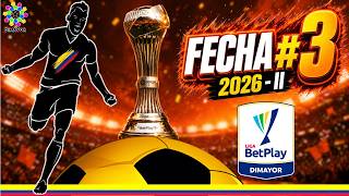 This is how MATCHDAY 3 of the 2026-II Liga BetPlay is PLAYED ⚽🇨🇴 Colombian Soccer Matchday 3 #lig...