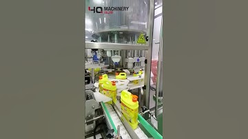 high speed capping machine for 3.75L cleaner bottles|YQ rotary cap closing equipment  #machine