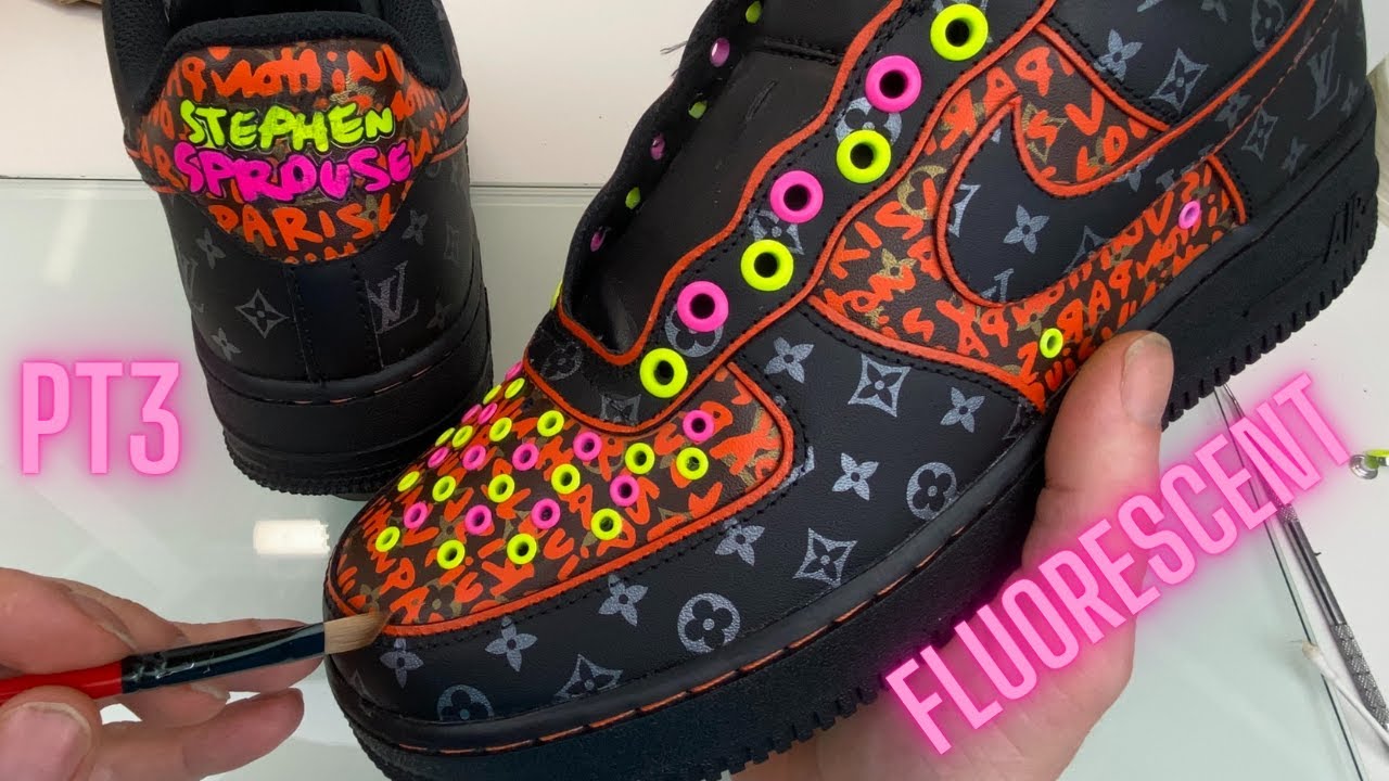 Air Force 1  Louis Vuitton Stephen Sprouse Custom PT3 