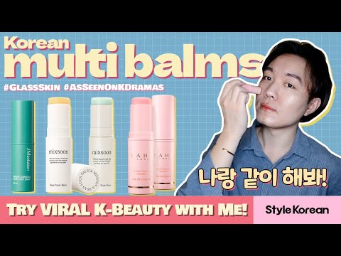 K-Beauty Multi Balms in K-drama - KAHI, Mixsoon, JM Solution 💦 oily skin