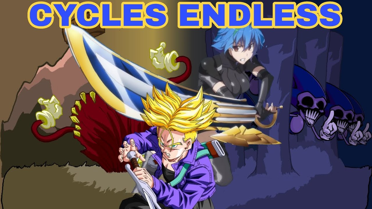 FNF 🎵 Sword Fight 🎵 ( Cycles Endless Trunks vs Xenovia) + FLP - YouTube