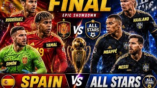 Spain vs All Stars | International Cup Final 🔥 | Dream League Soccer 2026 screenshot 4