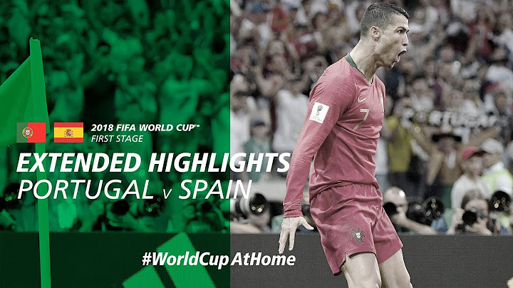 Portugal 3-3 Spain | Extended Highlights | 2018 FIFA World Cup