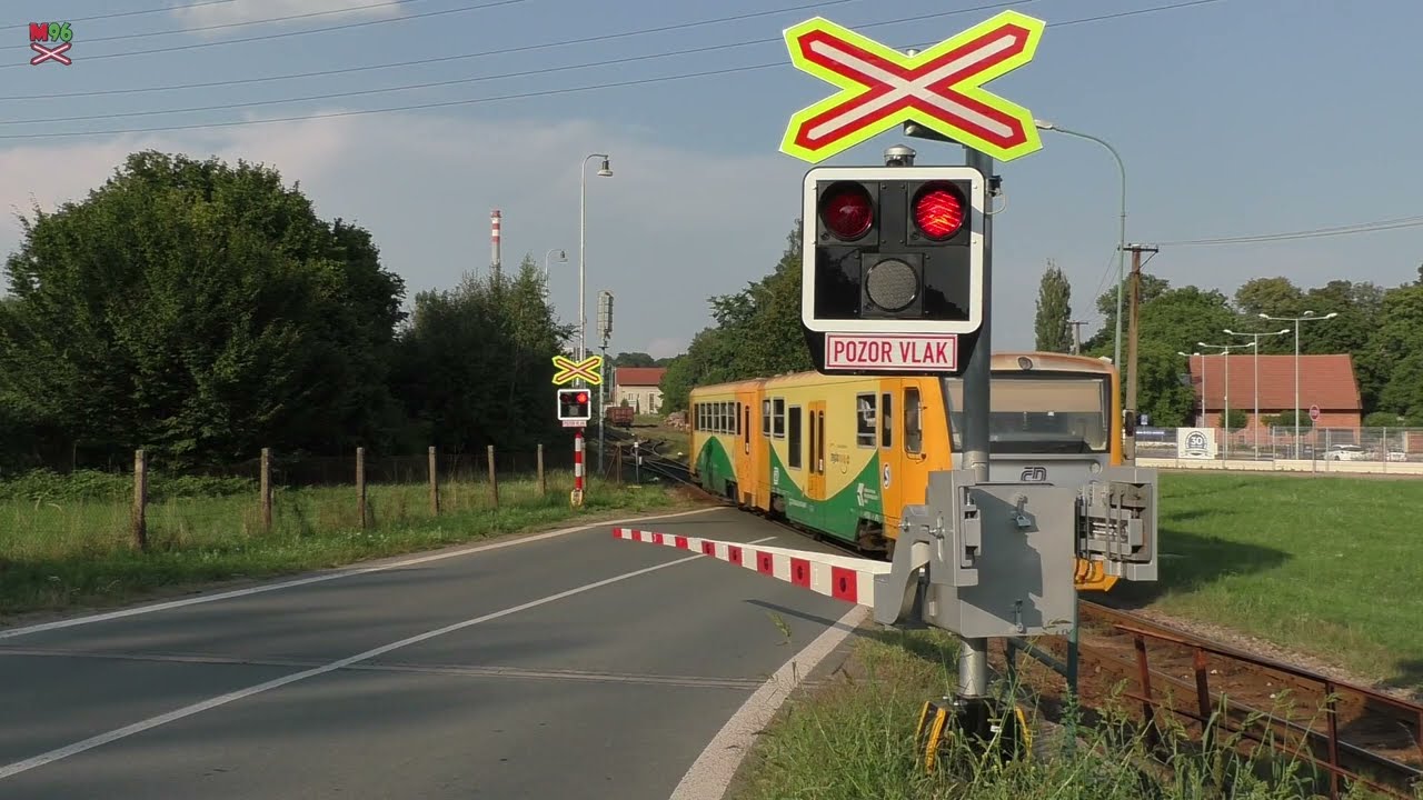 Železniční přejezd Vamberk #1 [P4121] - 22.8.2023 / Czech railroad crossing