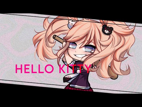 Hello kitty meme (flashing &eyestrain warning) || Gacha Club | Junko enoshima THH