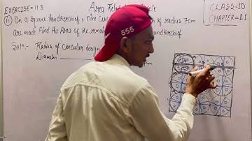 Class - 10 Ex - 11.3 Questions Q11 || Related to Circles Introduction || NCERT CBSE