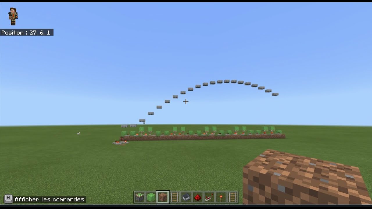 Comment Faire Une Grande Vague Sur Minecraft Tablette