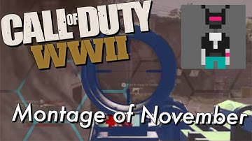 Call of Duty WW2 Montage of November #R3D Powered by #JerkyXP