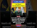 Iran’s Top Negotiator Says No US Deal Until Rights Are Secured, Warns Against Trusting ‘Enemy’