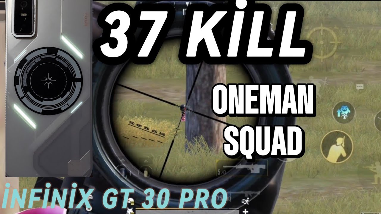 ONEMAN SQUAD GAME PLAY 37 KİLL/PUBG MOBİLE