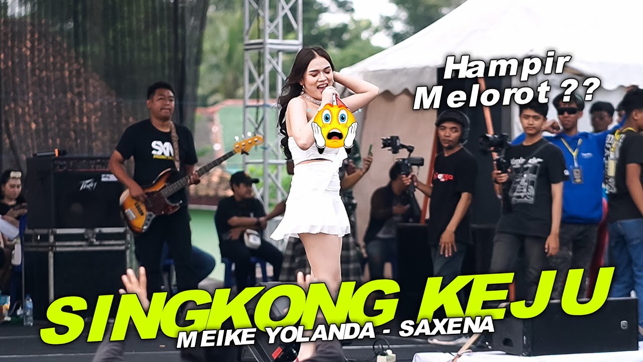 PANAS!! MEIKE YOLANDA TAMPIL BEDA!! SINGKONG & KEJU - SAXENA LIVE ASTREA BOYOLALI