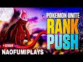 Naofumi is Live Pokémon UNITE Gameplay Rankpush Custom Room's With Subcriber's