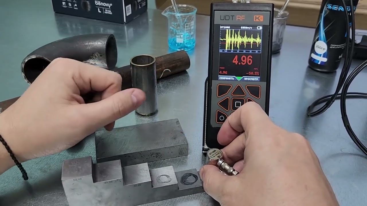 UDT-RF PRO общий обзор функционала толщиномера