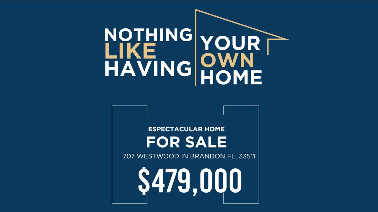 ESPECTACULAR HOME FOR SALE $479,000 - BRANDON - FLORIDA | Florida Real Estate | House Tour