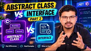 🚀 Abstract Class vs Interface in C# — Part 2 Key Differences Explained
