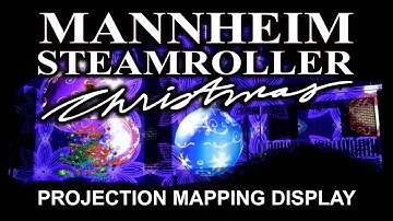 Mannheim Steamroller Christmas House Projection Mapping Live Display