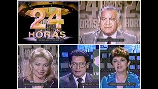 Noticiero 24 Horas  ( 15 /11/1983 ) - Panamericana TV