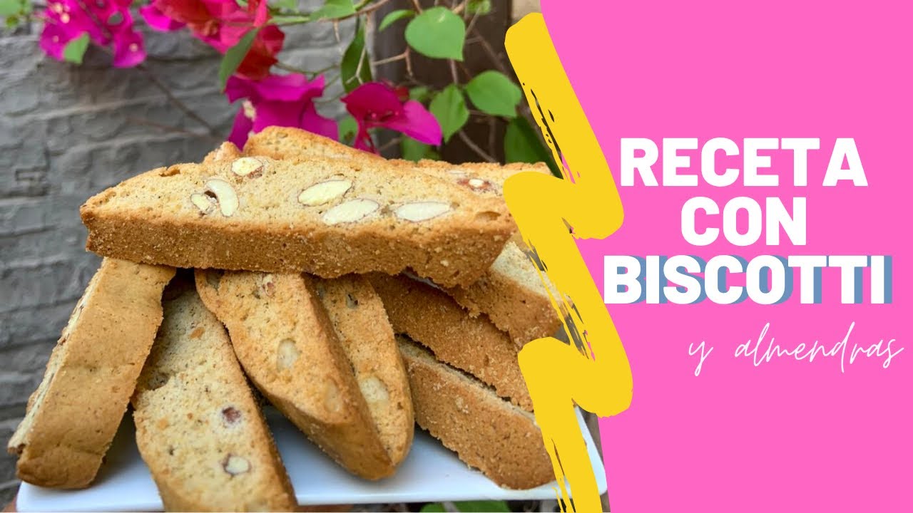 Biscotti de almendras, fáciles y exquisitos YouTube