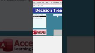 Building a Decision Tree Database in Microsoft Access. Part 4: Editor Navigation #msaccess #shorts screenshot 5