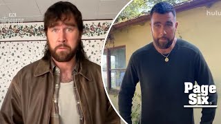 Travis Kelce debuts mullet transformation in ‘Grotesquerie’ twist: ‘What in the Billy Ray’