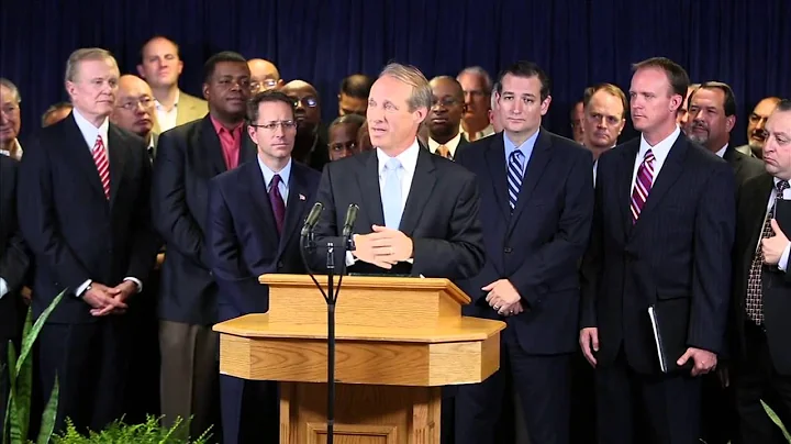 Kelly Shackelford and Ted Cruz speak out against H...
