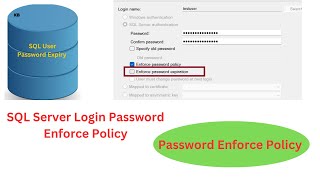 How to Set Password Expiry Never in SSMS | SQL Server Login Password Enforce Policy #sqlserver