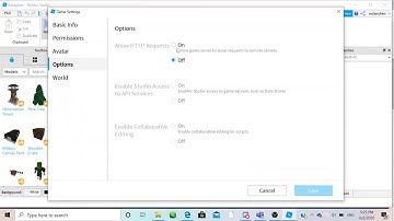 How to enable http service in Roblox studio (2020)