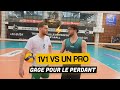 Jaffronte un joueur pro en 1v1 il me dtruit   le volleyeur franais avec eliot coulet