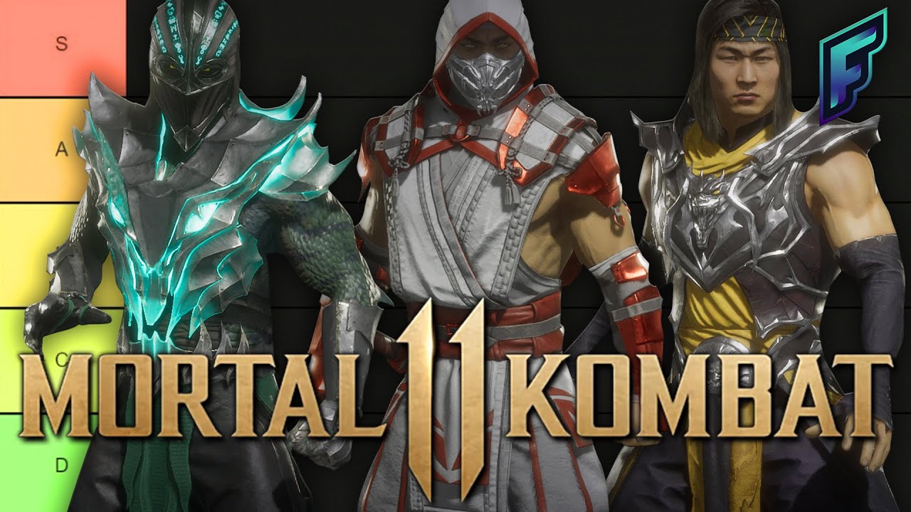 Mk Ranks Ranking Every Mortal Kombat 11 Kombat League Season Skin! - YouTube