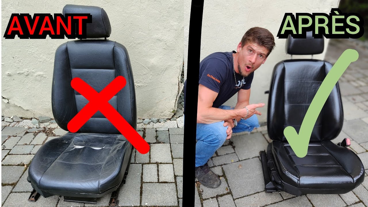 Comment réparer un siège auto en cuir déchiré? 
