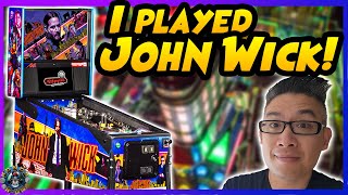 Stern Pinball Invited Me to Play John Wick!!! | First Impressions & Interview w/ Zach Sharpe