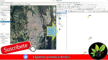 Cómo exportar puntos de Google earth a ArcGIS